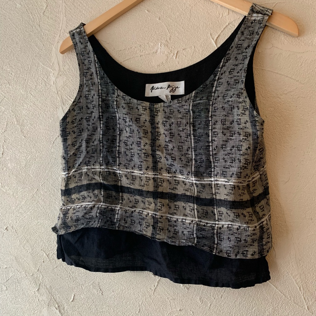 Unique Andrew Fezza Crop Top